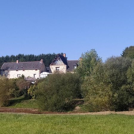 Gite La Pironniere - Piscine, Nature, Au Bord De La Riviere Montreuil-sur-Maine Dış mekan fotoğraf